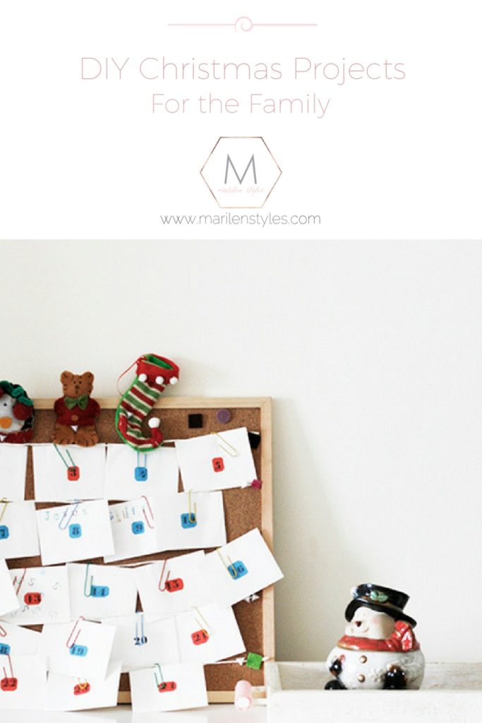 diy chritmas family projects