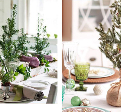 6 Christmas Dining Table Decorating Ideas