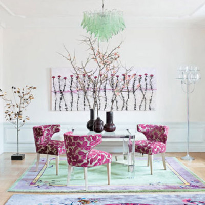 How To Decorate With The 2014 Color of the Year: Radiant Orchid