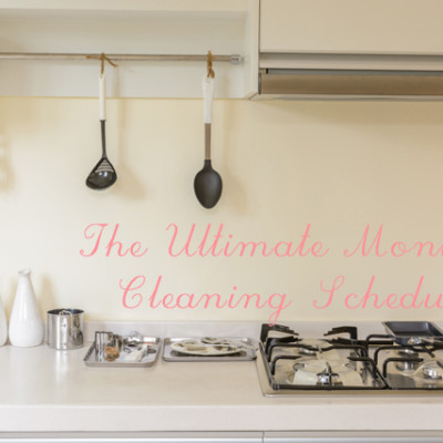 The Comprehensive Monthly Cleaning Schedule