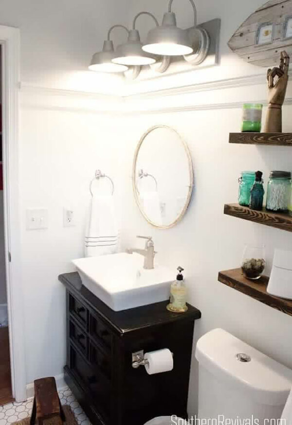 Storage Ideas and Styling Tips for Small Bathrooms - MarilenStyles.com