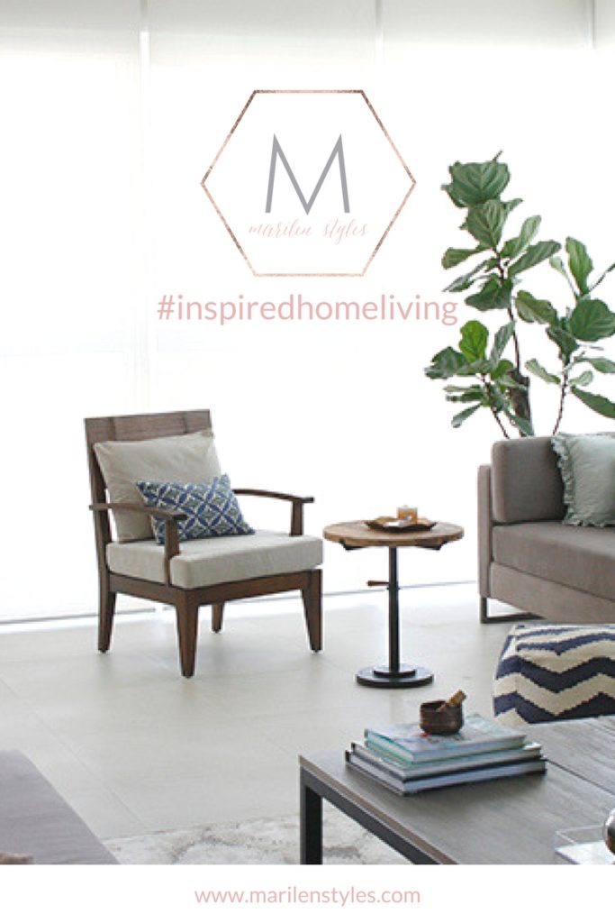 Join the weekly #inspiredhomeliving challenge on Instagram hosted by Interior Stylist Marilen of www.marilenstyles.com and see your HOUSE transform into  the HOME you want!