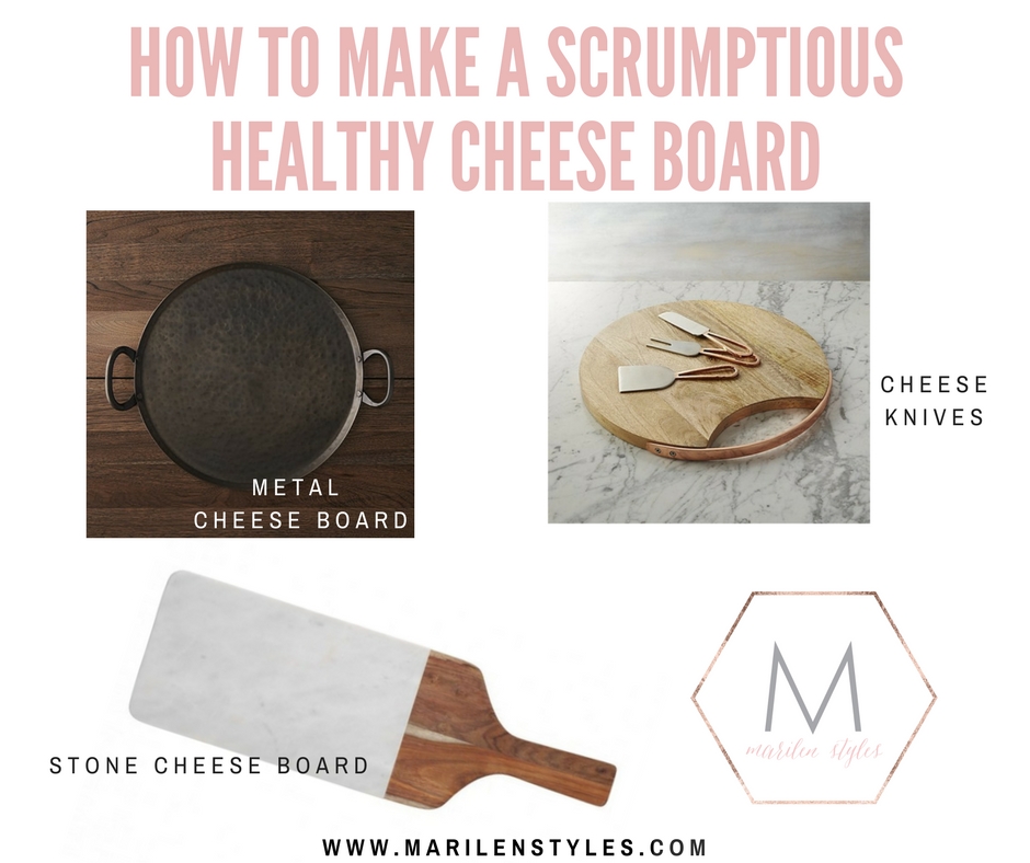 how to make a healthy cheese board