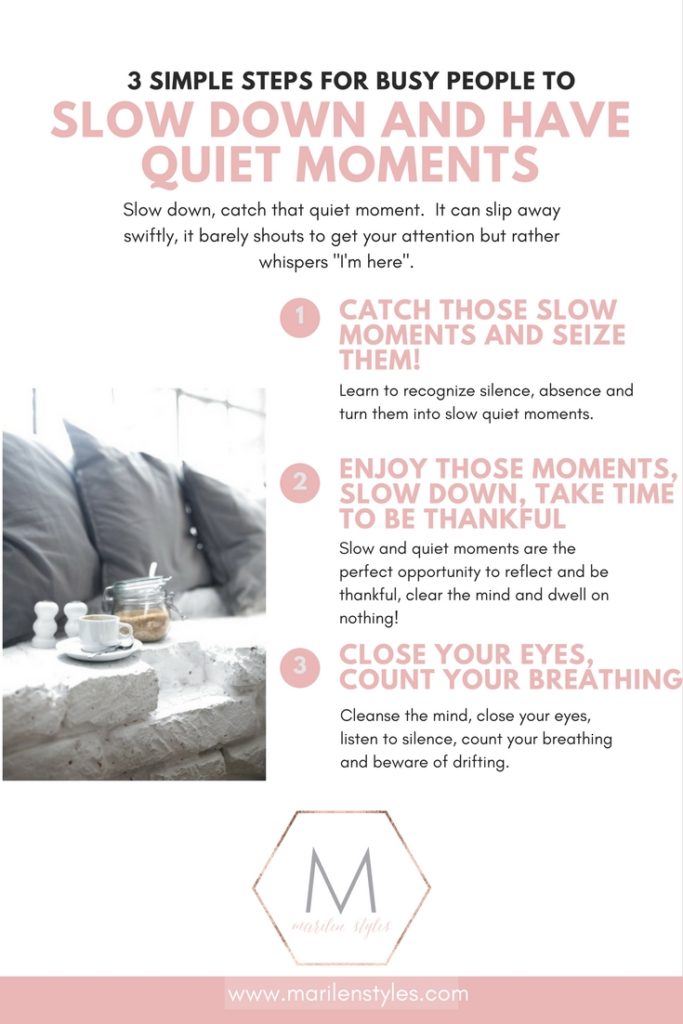how to slow down, slow living, meditation