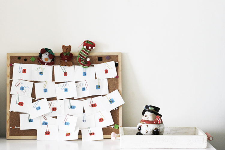 advent calendar diy