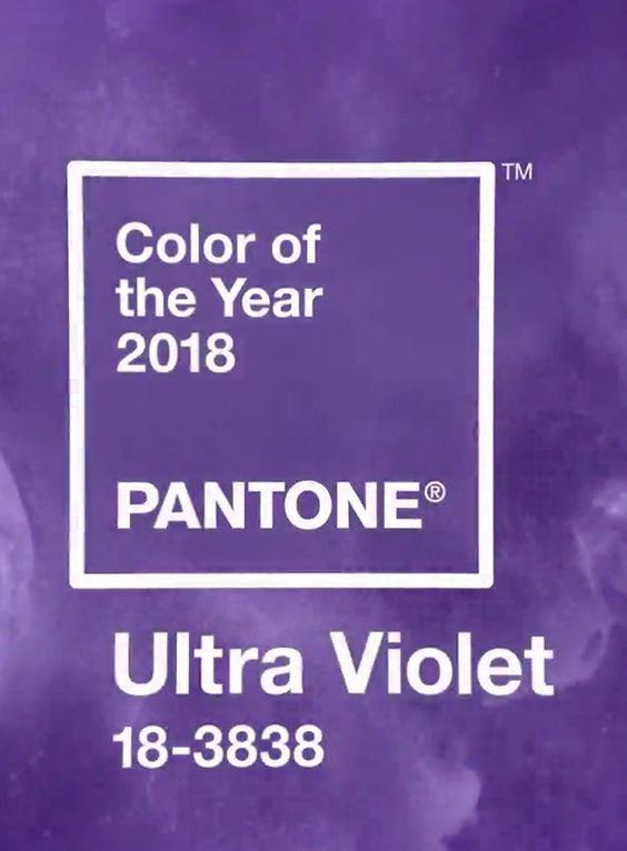 color of the year Pantone 2018