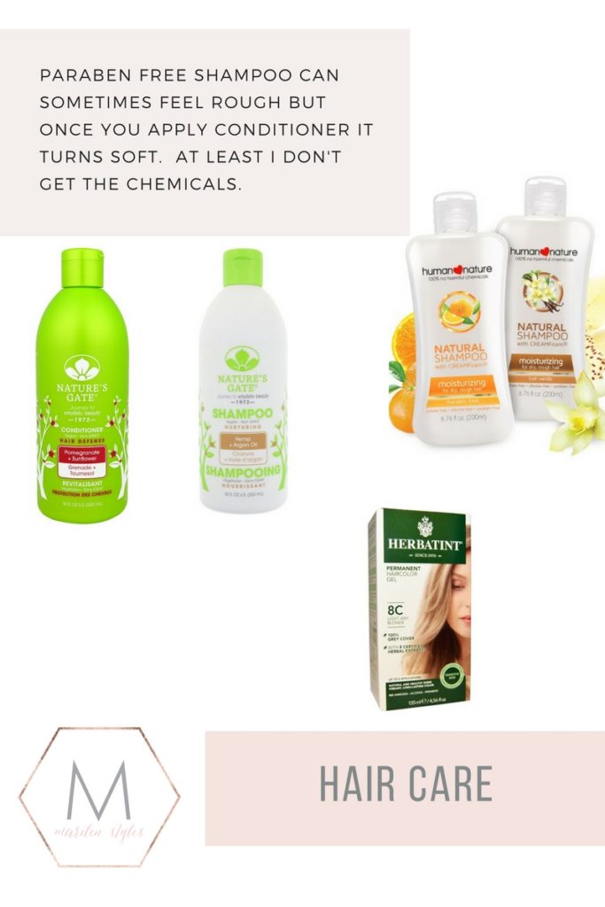 paraben free hair products