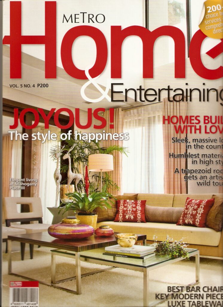 Metro Home Cover Feature of The Adriana model unit
